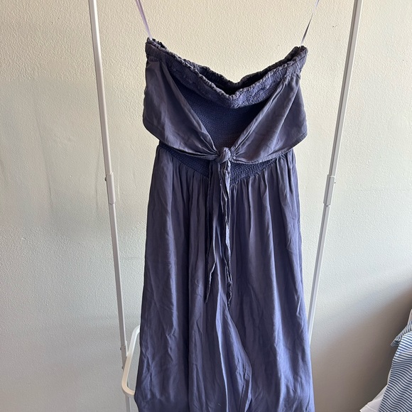 Ella blue front toe romper - Picture 4 of 4